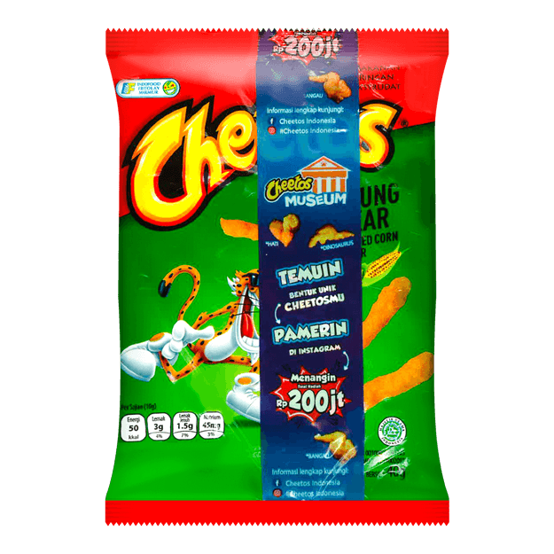 FRITO LAY CHEETOS RASA BUMBU JAGUNG BAKAR ROASTED CORN 40g - Yamibuy.com