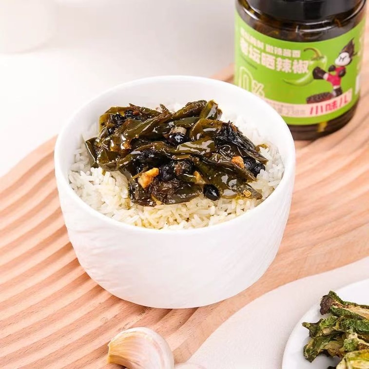 Tiger skin mixed with chili peppers 248g [A super fragrant side dish] [Mix with rice or noodles] 5