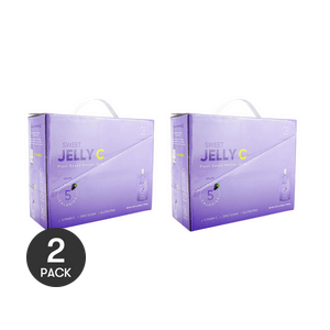 SWEET JELLY C Konjac Jelly with Vitamin C, Grape Flavor, Zero Sugar, Vegan, 10pcs *2【2 Packs】