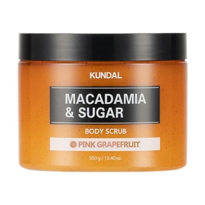 Macadamia Sugar Body Scrub Pink Grapefruit Gentle Exfoliating Moisturizing 19.40oz