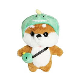 Petorama Shiba Dinosaur Plush - Light Brown