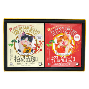 【日本直郵】 日本 日本其他 DECAF 貓 賣 招財貓 5 袋入 × 2 盒(共 10 袋入)