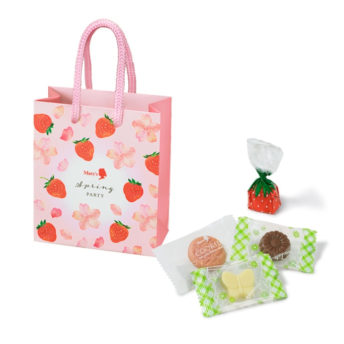 【日本直郵】MARY'S 春季櫻花限定 餅乾&巧克力 47g