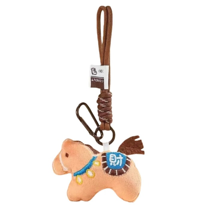 Plush Horse Ornament 1 Pcs