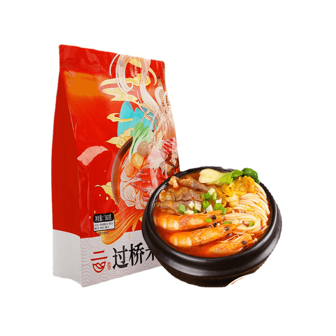 Zou YouCai Crossing The Bridge Noodles Instant Food 360g/Bag