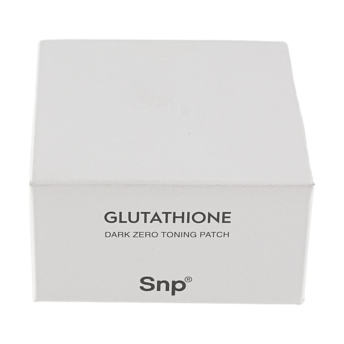 snp glutathione Dark Zero Toning Set 2pcs These components work together to provide a brightening effect that lasts throughout the day SNP Glutathione Dark Zero Eye