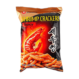 韩国NONGSHIM农心 辣味虾条 150g【经典鲜香】【劲辣过瘾】