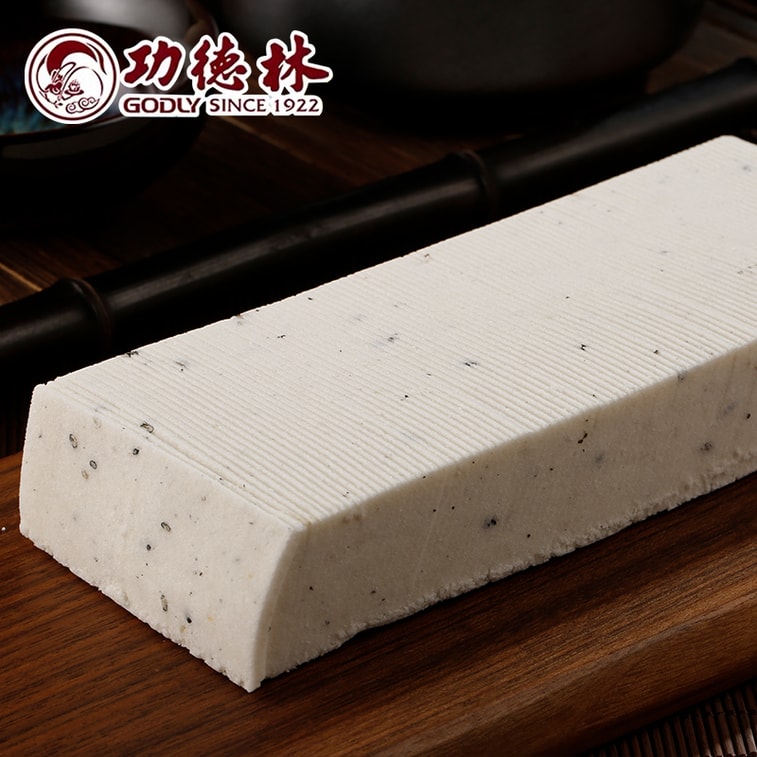 【中國直郵】 功德林 雲片糕 素食傳統糕點 步步糕 上海特產 芝麻口味 200g 3