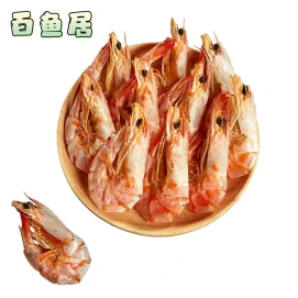 [중국 직송] 바이위주 차오산 건새우 180g*1봉지 [160-200개입] 바로 먹을 수 있는 바삭한 새우, 특대형, 숯불구이 건새우, 간편식, 해산물 스낵