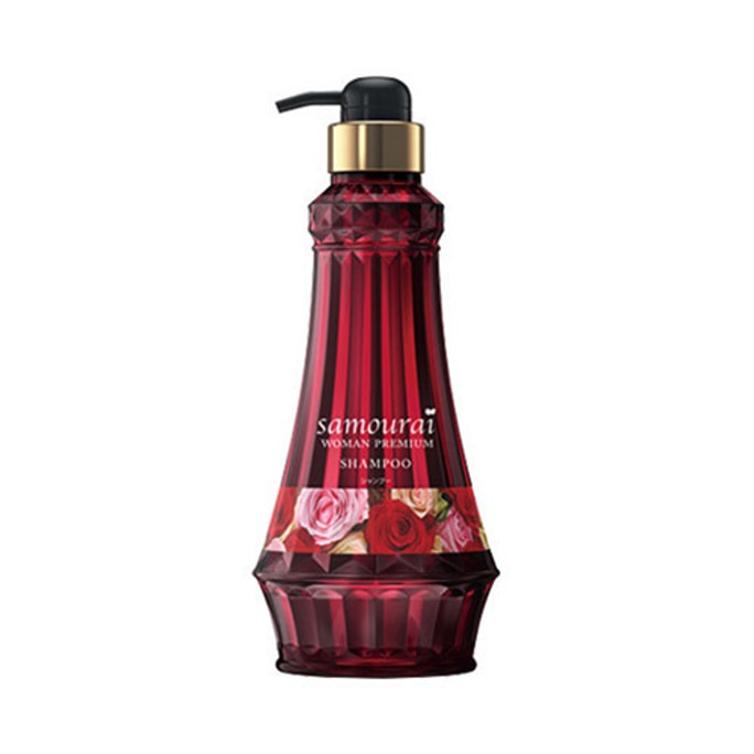 日本SPR SAMOURAI 千朵玫瑰香氛精华无硅洗发水 550ml