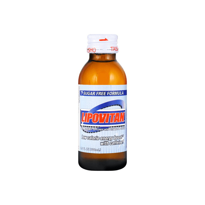 LIPOVITAN Sugar Free Formula Energy Supplement, Vitamin B Drink, 100ml