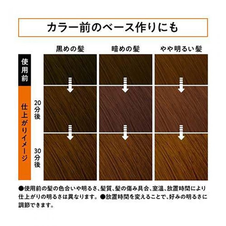  日本 KAO花王 Liese 泡沫漂髮劑 108ml (自然色調) 7