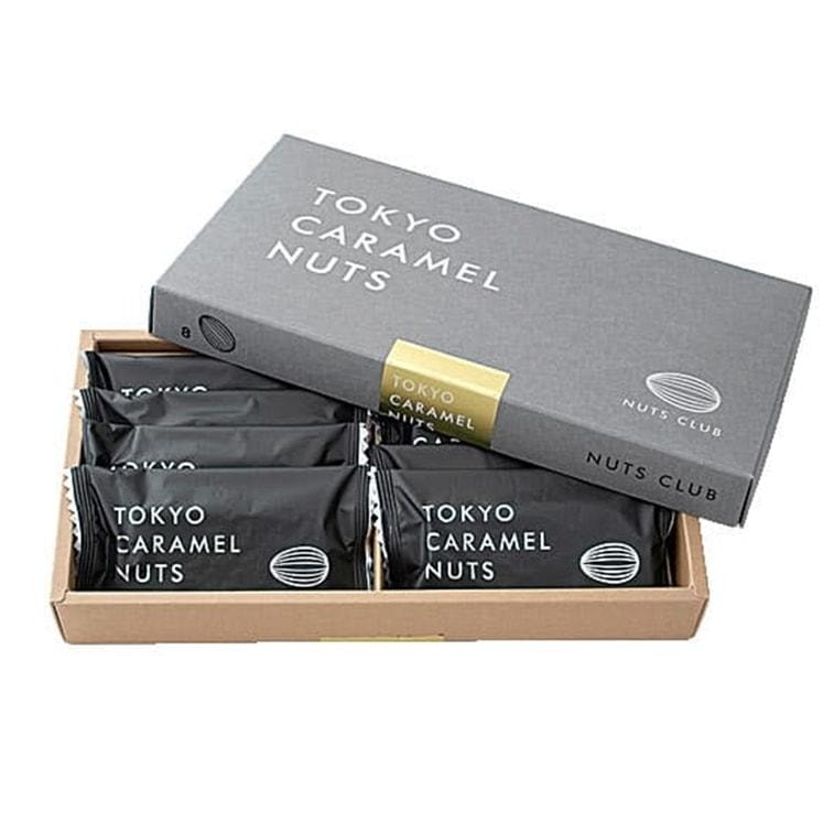 【日本直邮】日本TOKYO CARAMEL NUTS 焦糖果仁薄脆饼干 8枚装