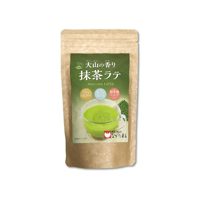 【日本直郵】 日本 永田茶店 大山の香 抹茶拿鐵 120g