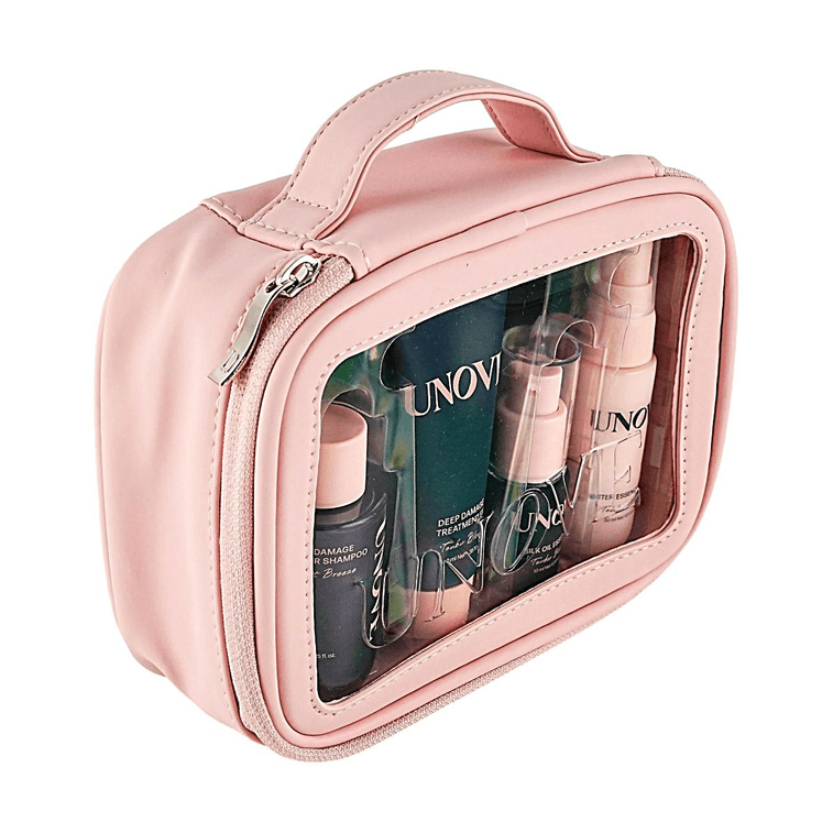 Unove Travel Kit (Shampoo 52ml + Treatment 40ml + Hair Oil 10ml + Mist 30ml) Repair Nourishing Smooth Travel Size 3