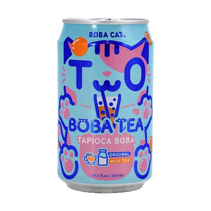 Boba Milk Tea Original Flavor 10.7 fl oz
