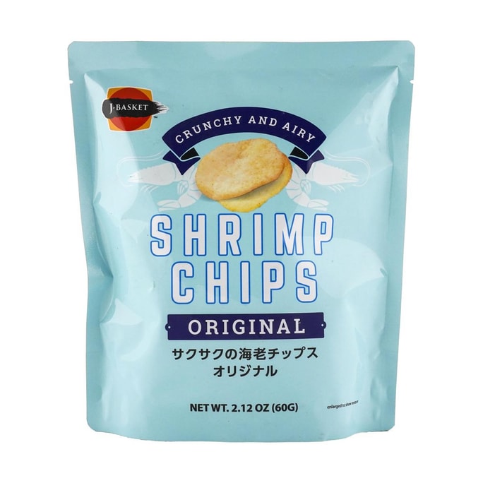 Shrimp Chips Original Flavor,2.12 oz