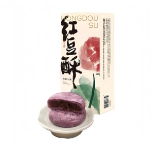 【中国直邮】 知味观 玫瑰红豆酥 120g【杭州特产】酥软绵密杭州特产 中式糕点 健康休闲解馋小零食【60天短保】