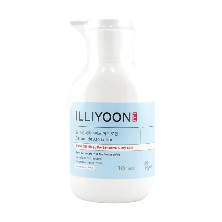 韩国ILLIYOON一理润 8无保湿身体乳 神经酰胺舒敏高保湿乳液 350ml 敏感肌可用 全智贤代言【韩国美容大赏第一位 】新老版本随机发 6