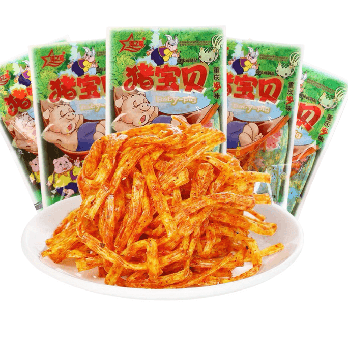 Pig Baby Spicy Bar 16g*5bag