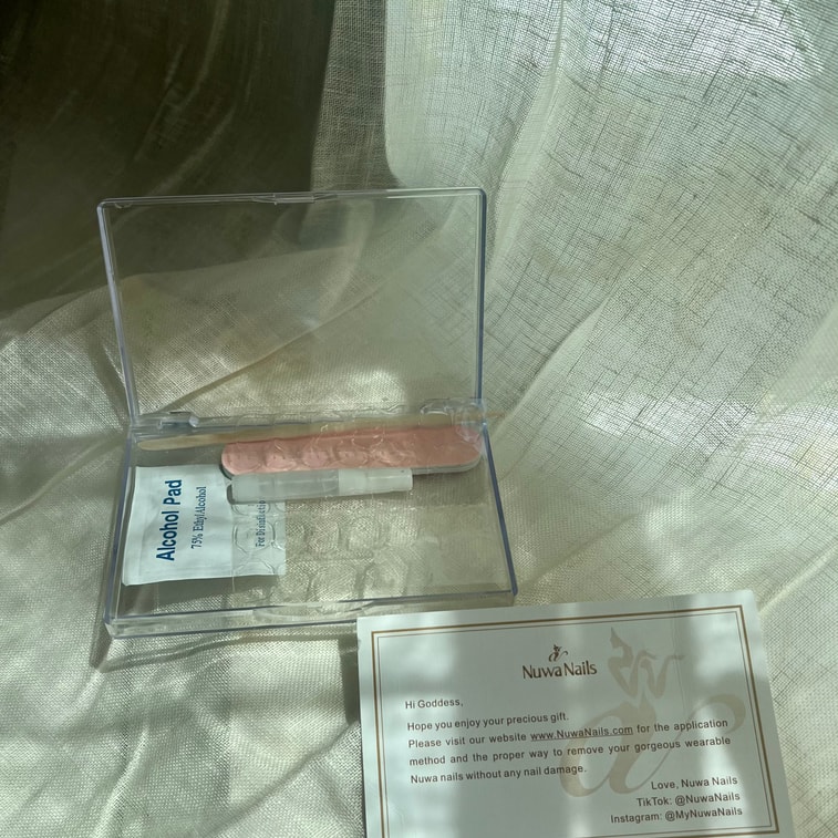 纽约女娲 手工穿戴甲 珠光流离 光疗 中号 3