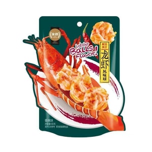 金语 龙虾风味球 香辣味 真正添加深海龙虾 Q弹爽口 口感紧实 90g