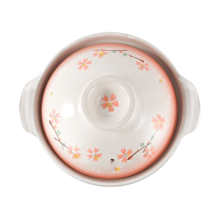 日本PEARL LIFE 日式陶瓷砂锅 土锅汤炖锅煲 明火专用 6号 980ml 1-2人用 3