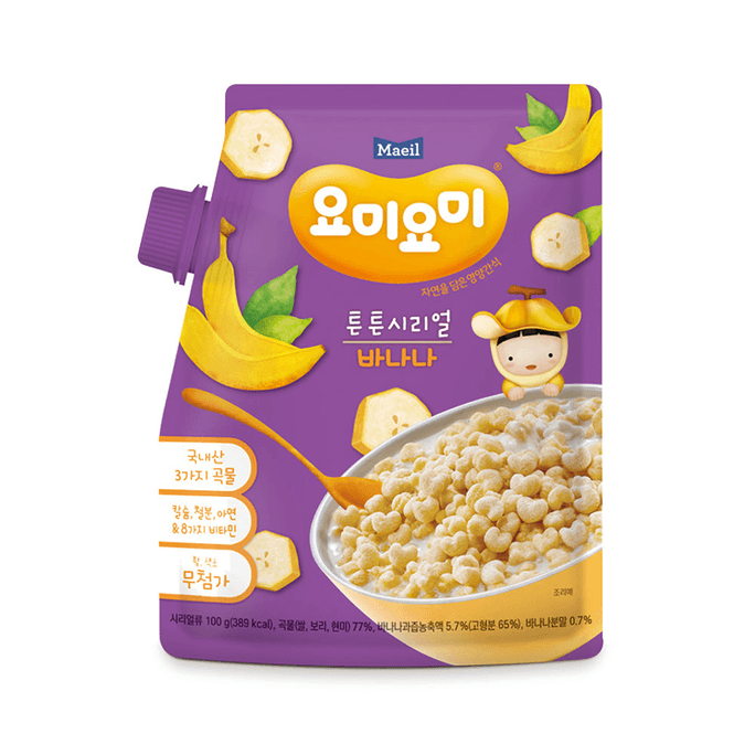Maeil Yommy Yommy Strong Cereal Banana 100g