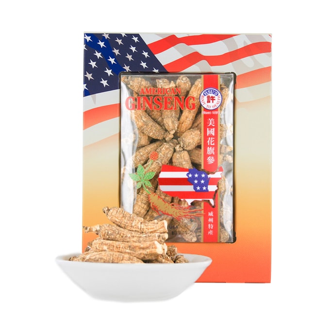미국산 허씨 인삼 산업 - 미국 인삼 짧은 가지, 소형, 2온스