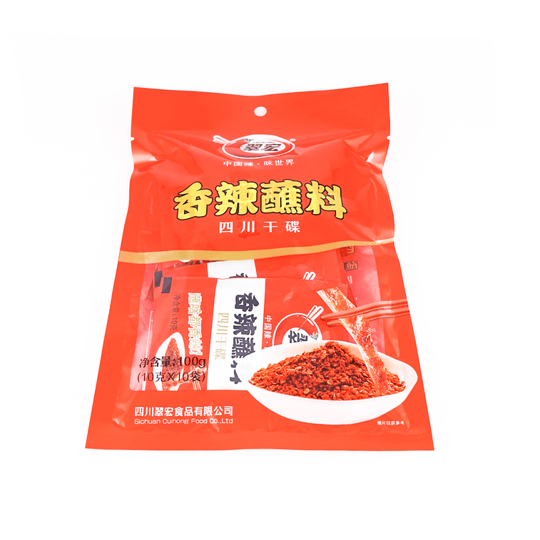 四川秘製翠宏香辣碟 10袋入 火鍋串串香麻辣燙沾料 13