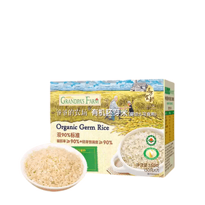 【중국 직송】 할아버지 농장 유기농 배아쌀 350g/박스