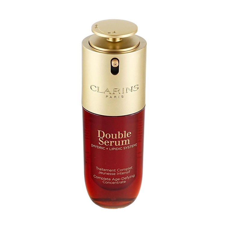 CLARINS嬌韻詩 第九代黃金雙萃精華液 經典抗老精華油 50ml 緊緻透亮 抗皺淡紋 改善熬夜暗沉【中性/混乾/乾皮首選】敏感肌適用 3