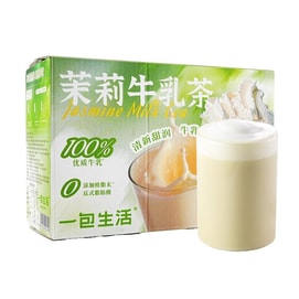 Jasmine Milk Tea 30 sticks 16.93 oz【0 Non-Dairy Creamer 0 Trans Fat】