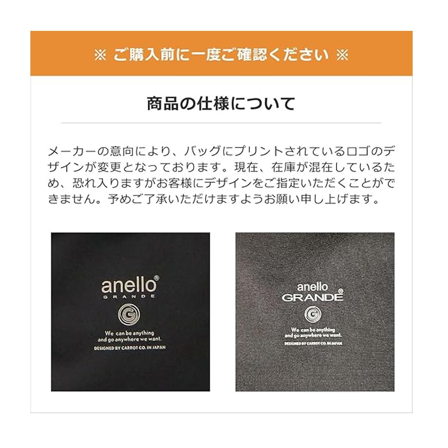【Expédition directe du Japon】 Sac bandoulière mini Boston ANELLO GRANDE, petit sac d'extérieur, léger et facile à ranger, noir, 1 pièce