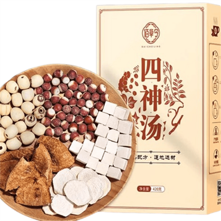 【中國直郵】 佰草令 四神湯 蓮子芡實山藥茯苓陳皮420g/盒