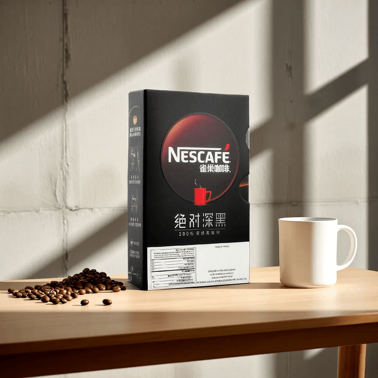NESTLE.CN Black Coffee Solid Drink, 0.5 oz - Yami.com
