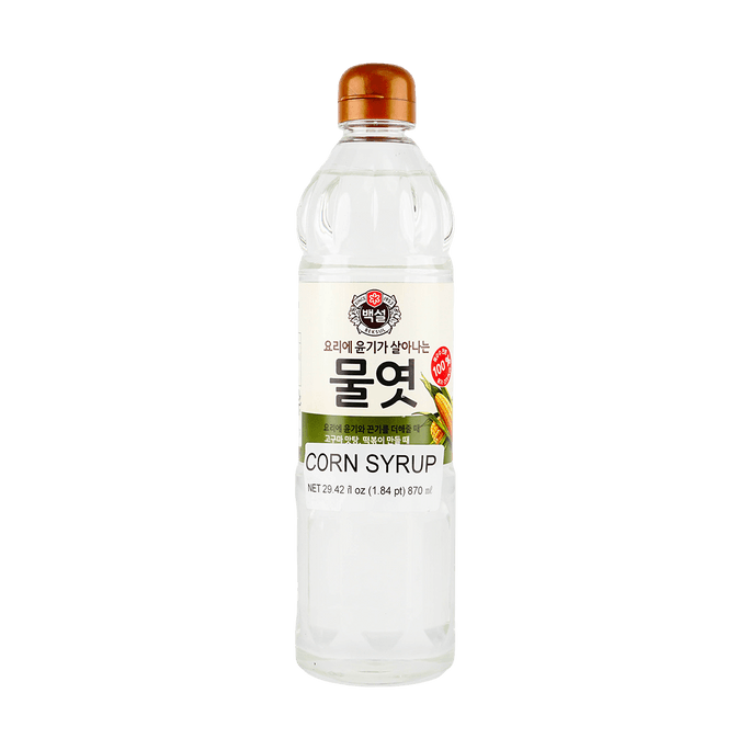 韩国CJ希杰 玉米糖浆 炒菜调味料 白色 1.2kg