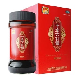 【中国直送】レイの十種配合女性用軟膏：400g×1本/箱　気血を補い、貧血や気虚を治療