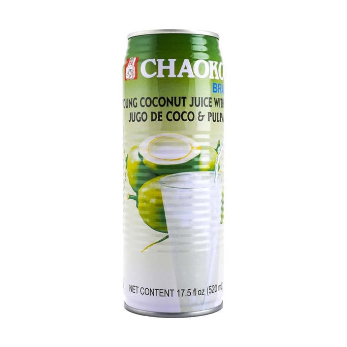 泰国CHAOKOH巨人牌  椰果粒椰汁 520ml