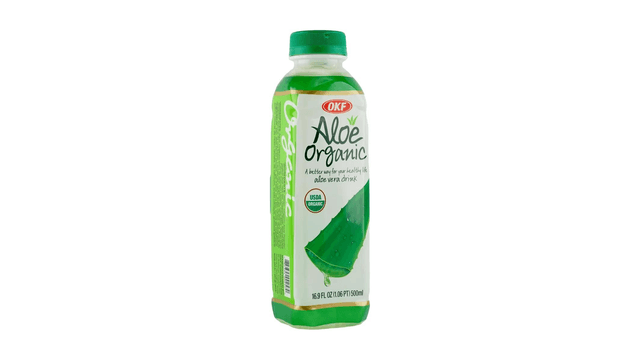 OKF Organic Aloe Vera Drink Original, 16.9 fl oz - Yami.com