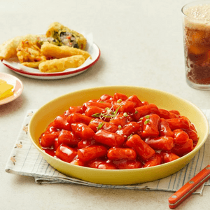 韩国BIBIGO必品阁 杯装速食炒年糕条 甜辣味 125g【微波加热即食】