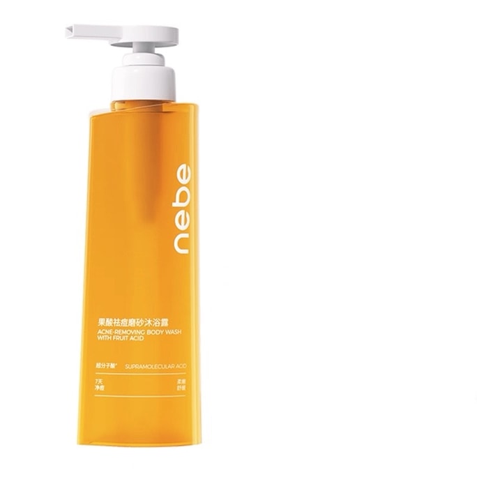 Fruit Acid Body Wash Salicylic Acid Acne Body Lotion Milk Soothing 300ml