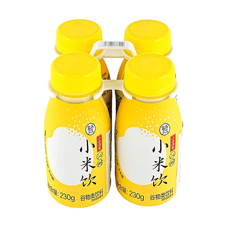 キビ穀物ドリンク 4パック 32.45オンス【クリーンラベル】【健康的な全粒穀物飲料】 6
