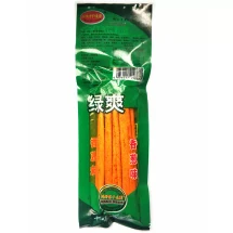 Green Cool Spicy Strips Spicy Snacks Snacks and Casual Food 16g ✖️ 5 packs
