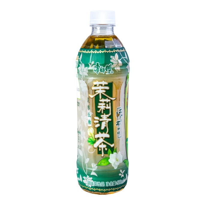 Low Sugar Jasmine Green Tea - Healthy & Refreshing, 16.9fl oz