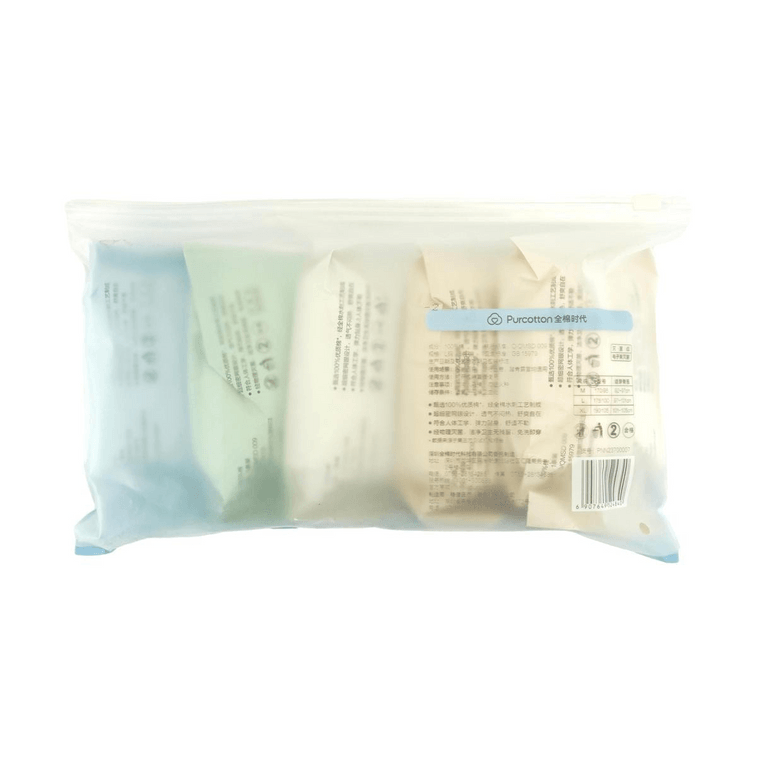 男性用使い捨て下着、滅菌済みパック、サイズL、5枚入り/袋 12