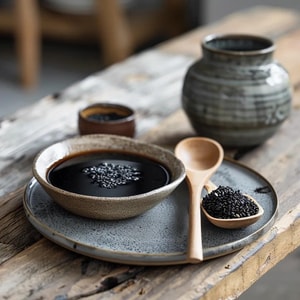 Black Sesame Oil 7.66 fl oz