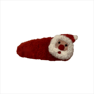 Christmas Lamb Fuzzy Hair Clip for Women, Winter Back-of-Head Side Hair Accessory *1