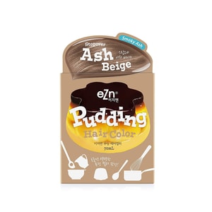 韩国 eZn 灰棕色 染发剂 植物无氨140ml