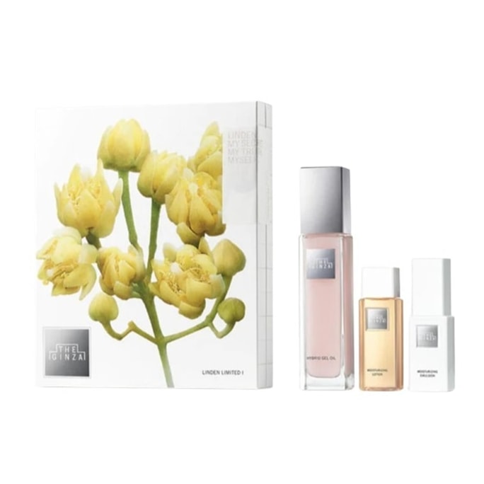 THE GINZA LINDEN includes Beauty Oil 100ml+Lotion 50ml+Lotion 40g